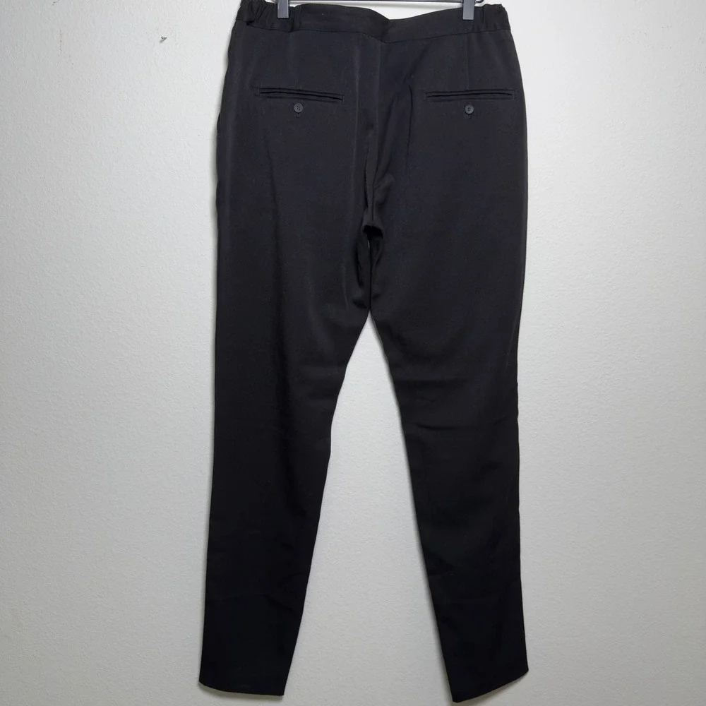 NEW Tailored Athlete Men Trousers 36W‎ 34L Black 365 Muscle Fit Stretch Pants